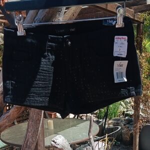 YMI Women's Dark Jean Shorts